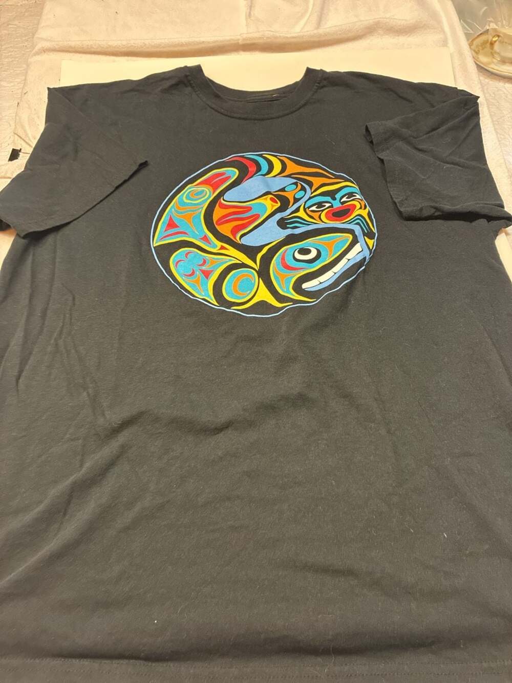 Native Northwest Indigenous Art Whale T-Shirt by Maynard Johnny Jr.